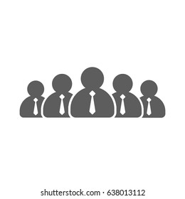 Business man icon vector