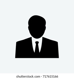 business man icon vector