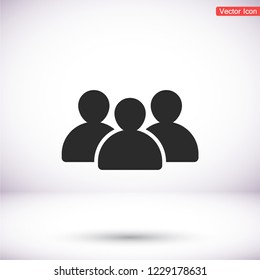 Business man icon . Vector  Eps 10 