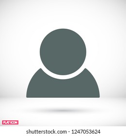 Business man icon. Vector Eps 10