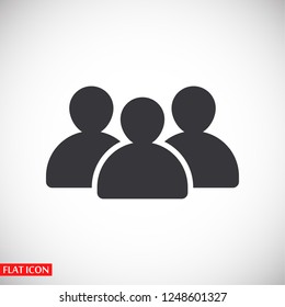 Business man icon . Vector  Eps 10 