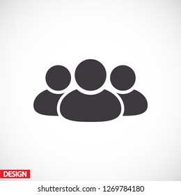 Business man icon. Vector Eps 10