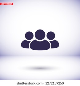 Business man icon. Vector Eps 10