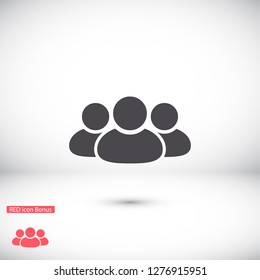 Business man icon. Vector Eps 10