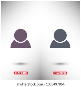 Business man icon. Vector Eps 10