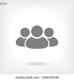Business man icon. Vector Eps 10 . Lorem Ipsum Flat Design