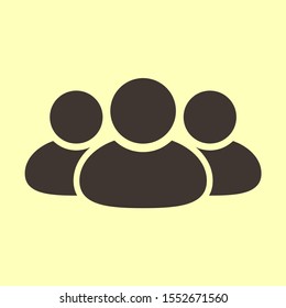 Business man icon. Vector Eps 10 . Lorem Ipsum Flat Design