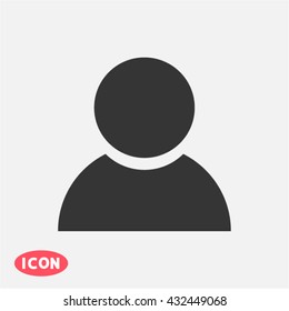 Business man icon. Vector Eps