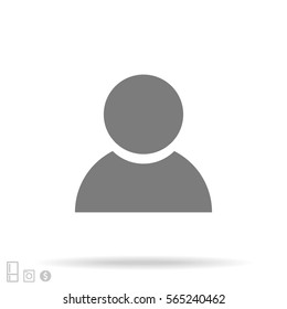 Business man icon. Vector Eps