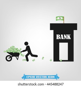Business man icon vector illustration EPS 10