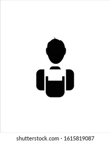business man icon,vector best flat business man icon.