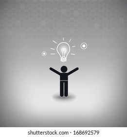 business man  idea 