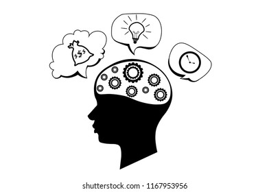 Business man illustration