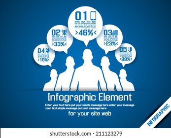 BUSINESS MAN INFOGRAPHIC OPTION THREE 4