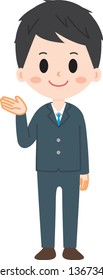 Business man to introduce