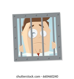 business man in jail