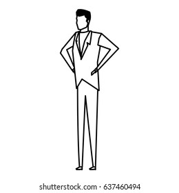 business man manager work dynamic