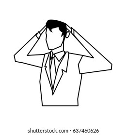 business man manager work dynamic