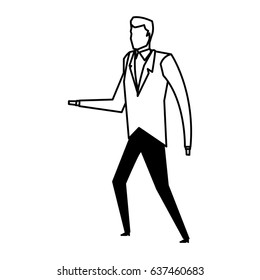 business man manager work dynamic