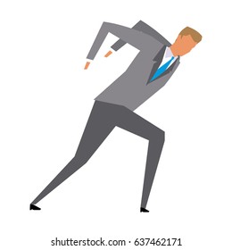 business man manager work dynamic