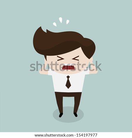 Business man - Nervous