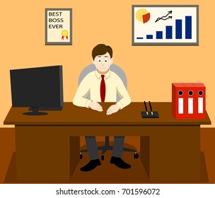 business man in the office