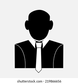 business man profile user avatar