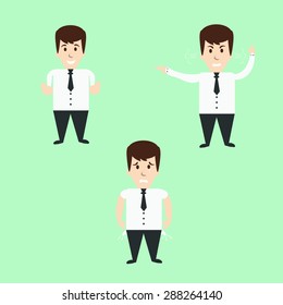 business man set 