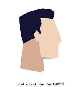 business man side view office worker manager