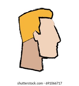 business man side view office worker manager