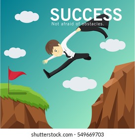 Business Man Start Success Stock Vector (Royalty Free) 549669703 ...