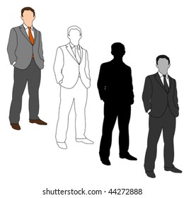 Business Man Style Set 05
