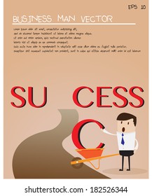 business man vector