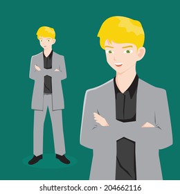 Business Man Vector
