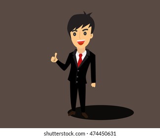 Business man vector .