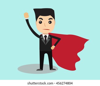 Business man vector cartoon design.