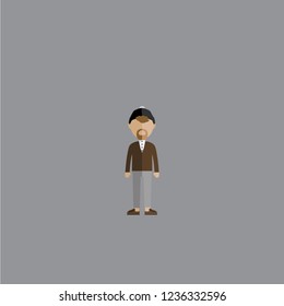 Business man vector icon