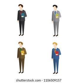 Business man Vector Illustration