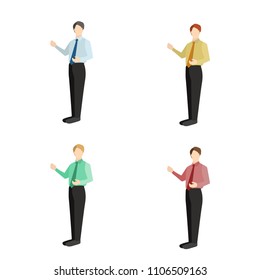 Business man Vector Illustration