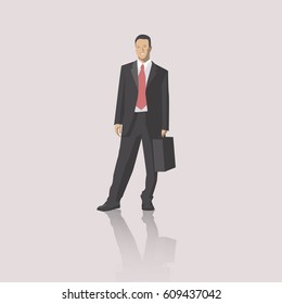 Business man Vector Illustration