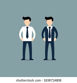 business man vector illustration
flat design character