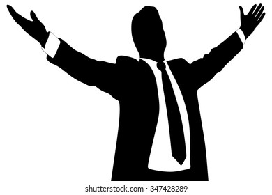 business man , winner 