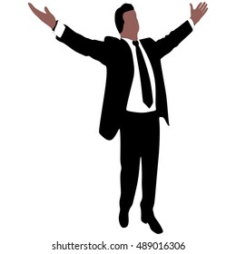 business man , winner 