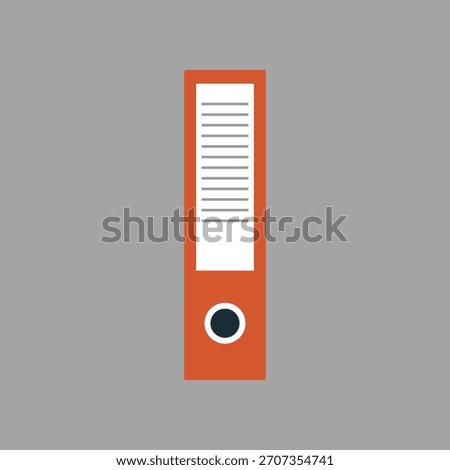 A business management flat binders in a circle