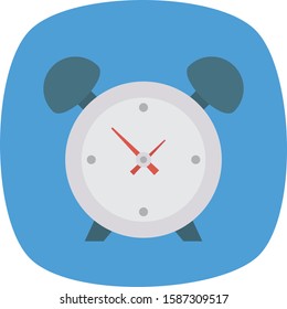 Business Management Flat icons for clock  & ringing 