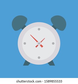 Business Management Flat icons for clock  & ringing 