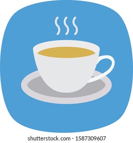 Business Management Flat icons for coffee & cup 