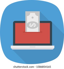 Business Management Flat icons for computer &  online