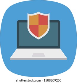 Business Management Flat icons for computer  & hardware 