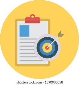 Business Management Flat icons for file  & document 